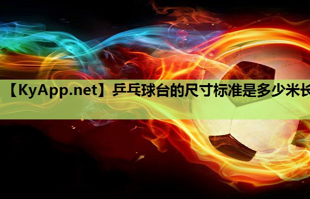 乒乓球台的尺寸标准是多少米长