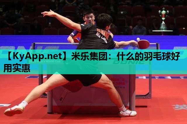 米乐集团:什么的羽毛球好用实惠