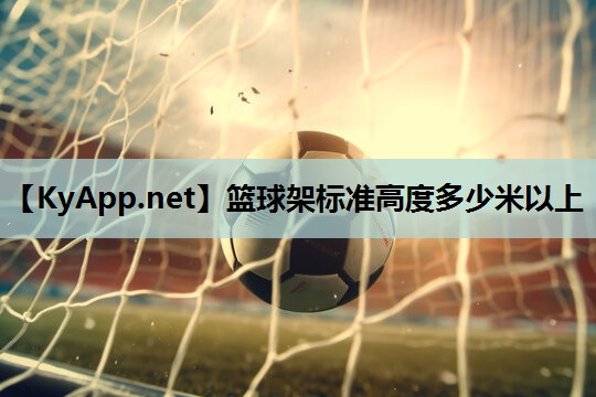 篮球架标准高度多少米以上