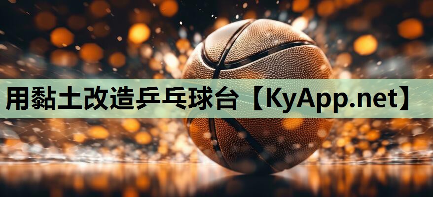 用黏土改造乒乓球台