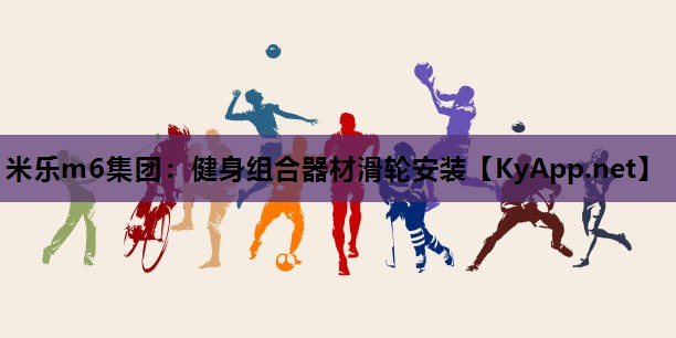 健身组合器材滑轮安装