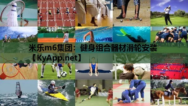 健身组合器材滑轮安装