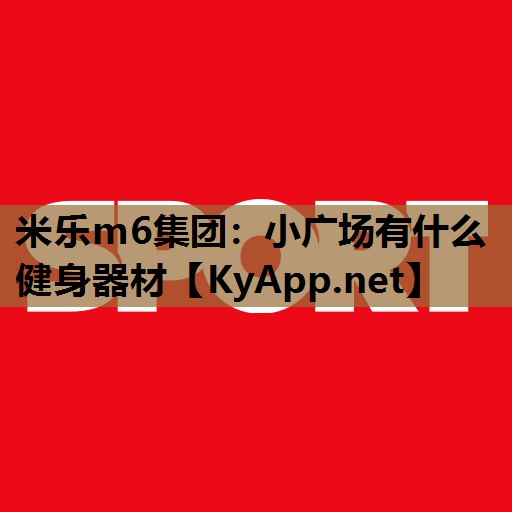 小广场有什么健身器材