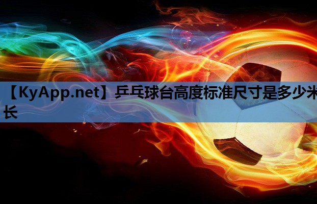 乒乓球台高度标准尺寸是多少米长